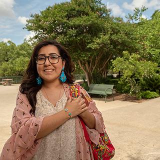 Student on NVC Campus